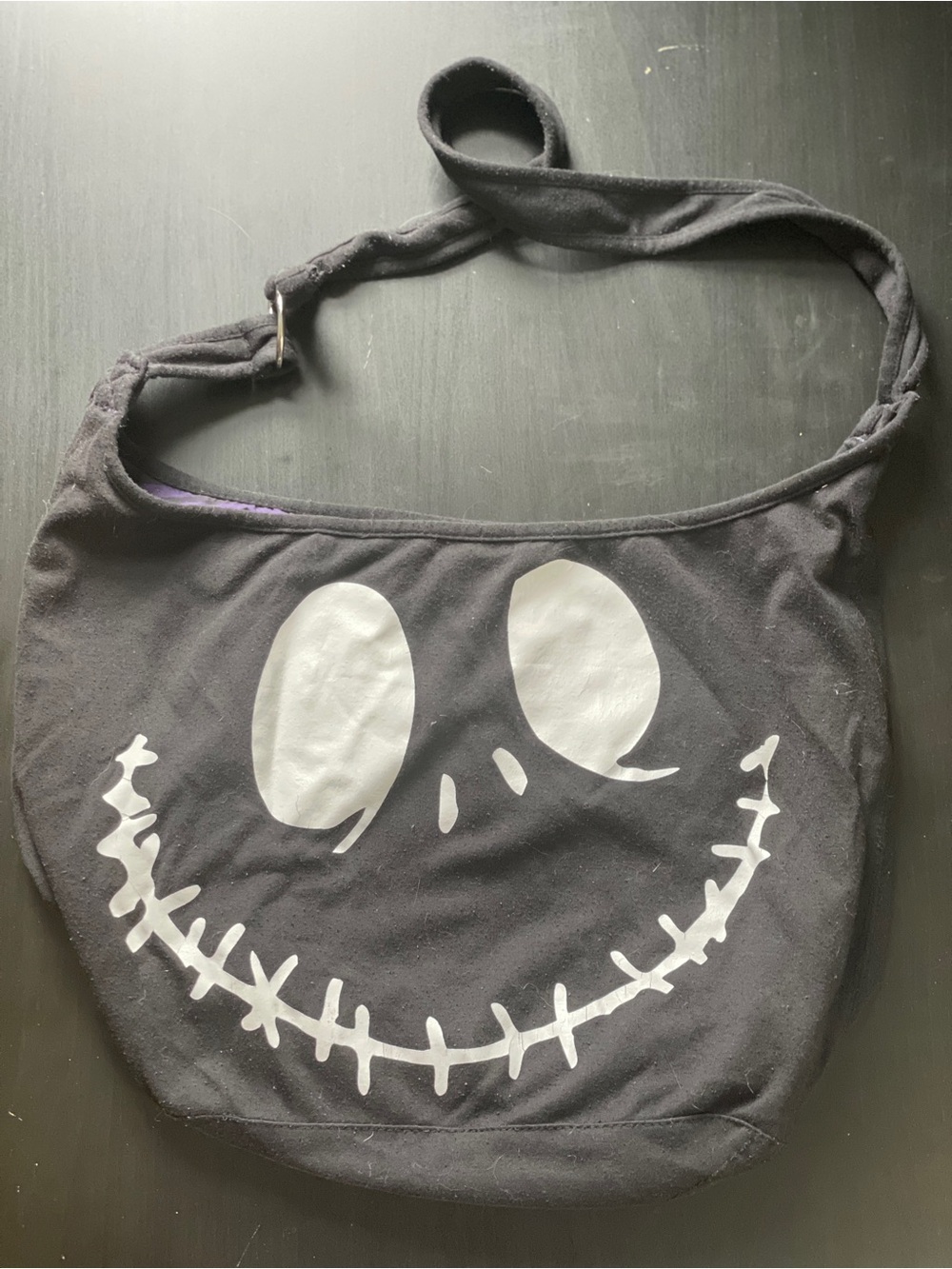 The Nightmare Before Christmas Jack Skellington Hobo Bag